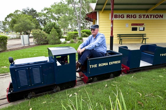 Miniature Train at Big Rig