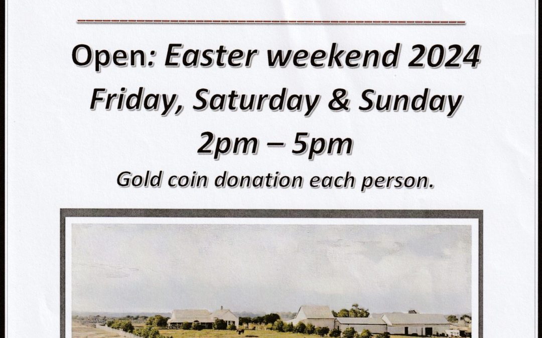 240331: Roma & District Family History Society Inc. –  17 McDowall Street – Open Over Easter Friday, Saturday, Sunday 2 pm to 5 pm